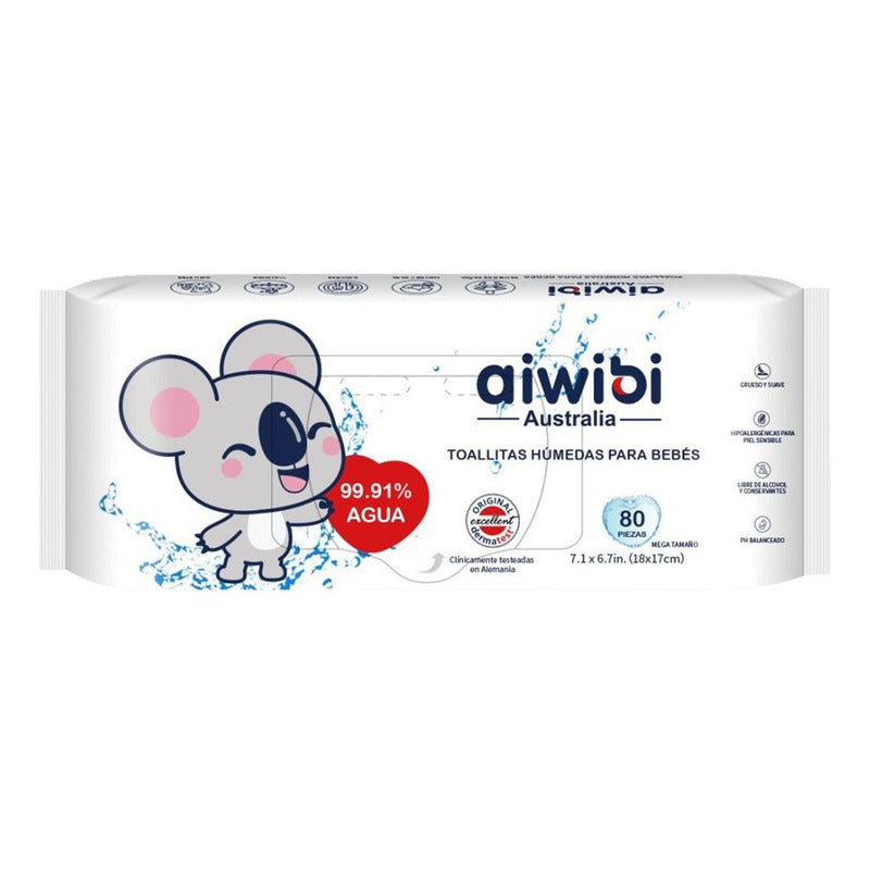 Toallas Húmedas Aiwibi Caja X 12 Paquetes