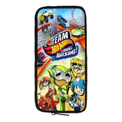 Estuche Cartuchera Multiusos Diseño Autos Niños