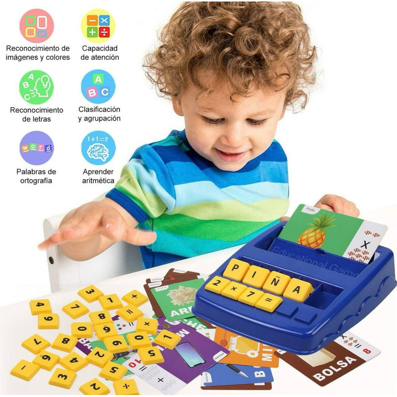Juego Mesa Palabras Deletreo y matematica Niño