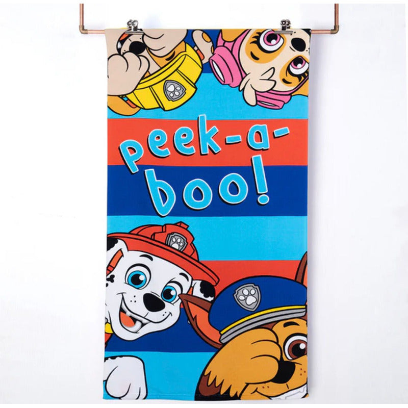Toalla Playera Infantil  Con Bolsa Microfibra Playa