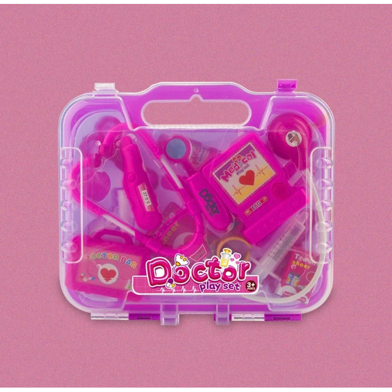 Set Doctor Juguete Maleta Juego De Roles Niños