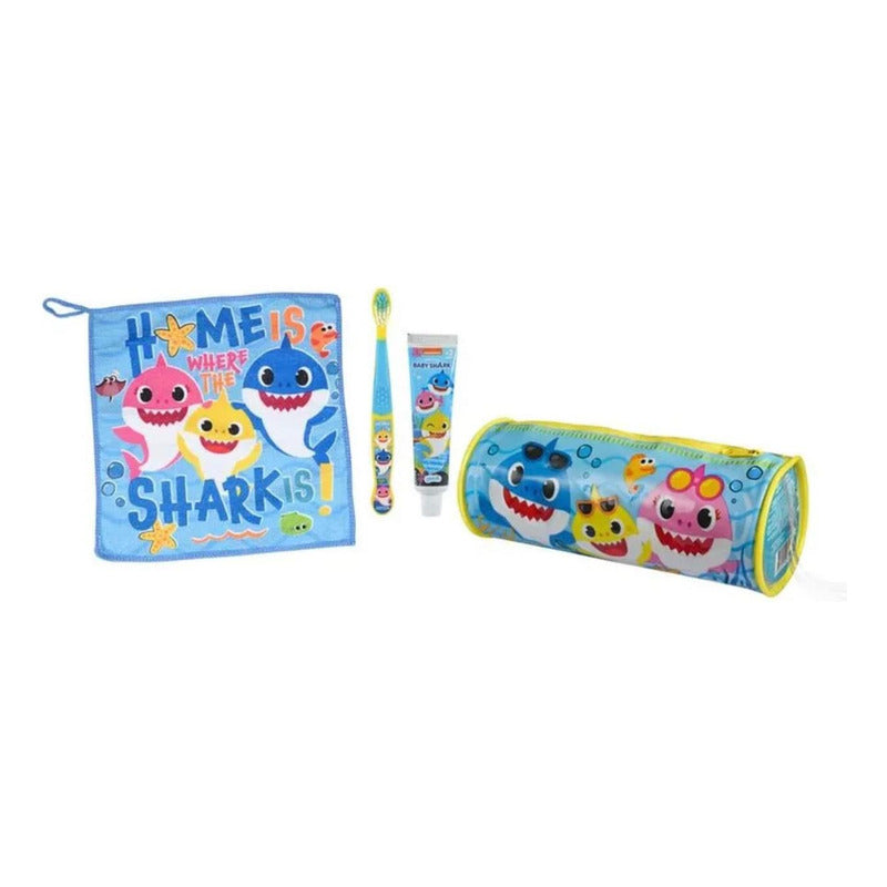 Set Dental Niños Con Estuche-cepillo-pasta Dental-toalla Peq