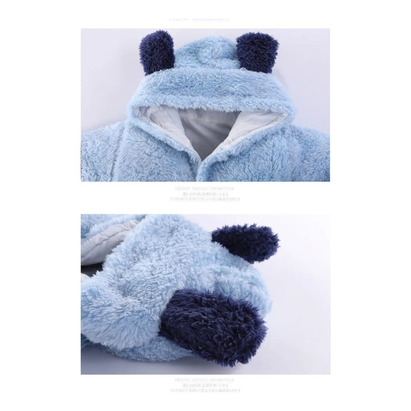 Enterito Osito Plush Peludito Polar Bebé