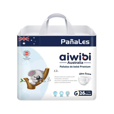 Pañales Premium Aiwibi Ultra Suave G Grande