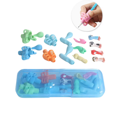 Pack Adaptador Corrector De Escritura Guía Lápiz Niños