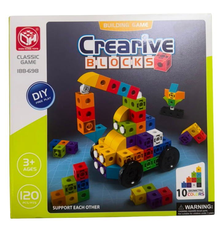 Juego de bloques uniflix armables 120 pzs