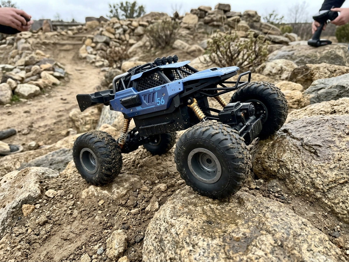 Auto Rock Crawler a Control Remoto todo terreno