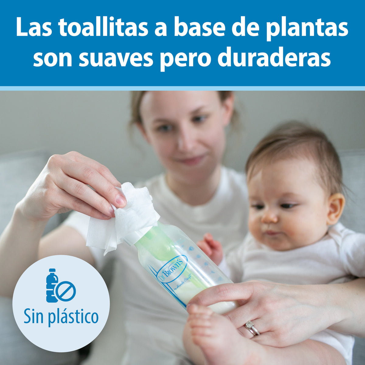 Toallas Limpia Mamaderas Y Chupetes Dr. Brown´s