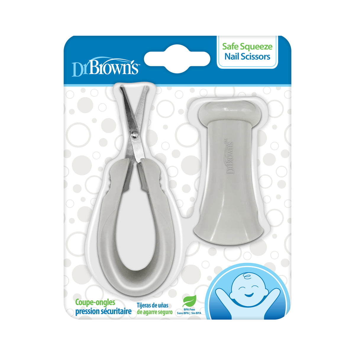 Tijera De Uñas De Agarre Seguro Corta Uñas Dr. Brown's