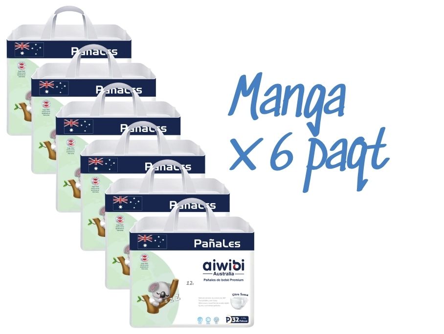 Pañales Premium Aiwibi Ultra Suave P  Pequeño