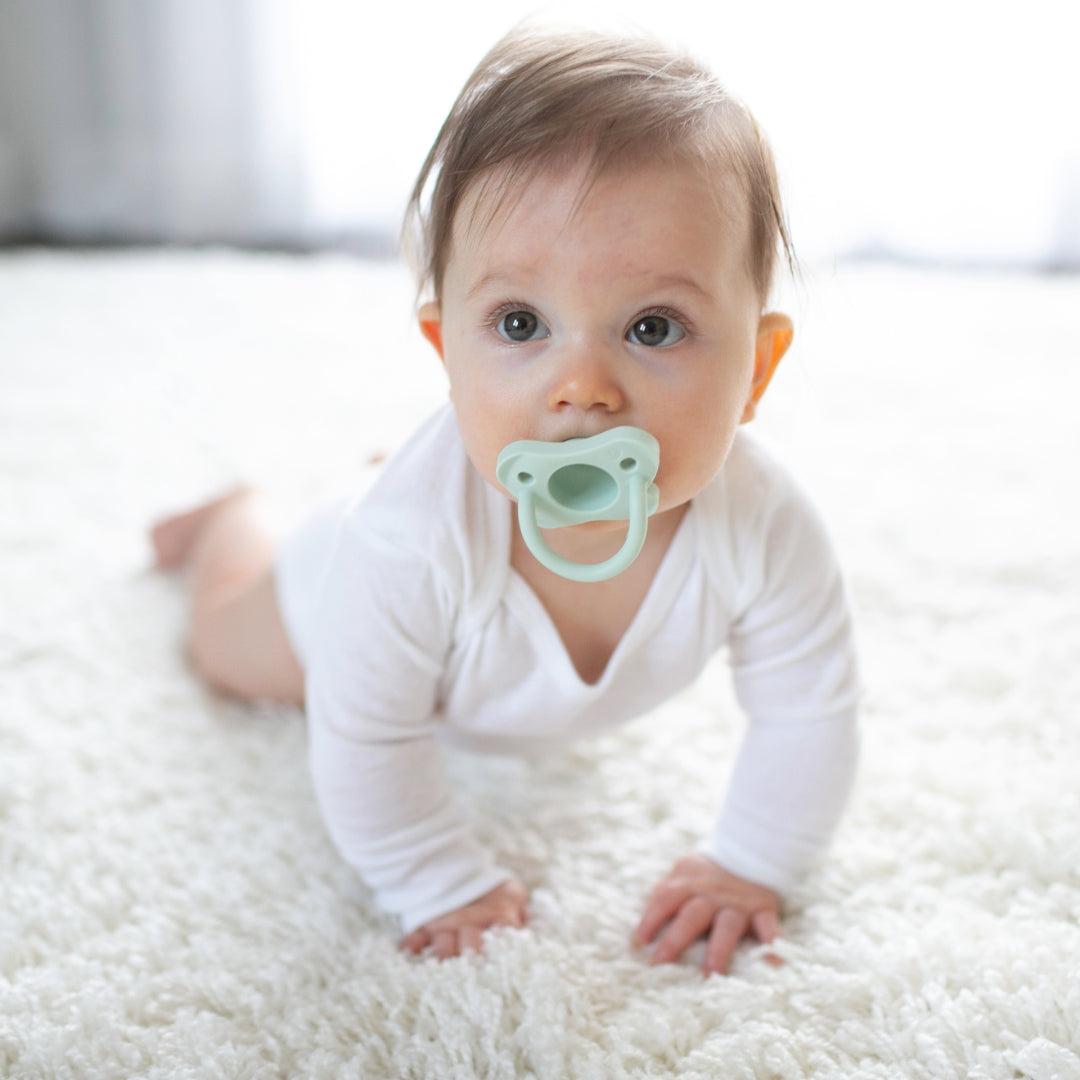 Chupete Silicona Dr Brown's 0-6 Meses Rosa Verde 2 Unid