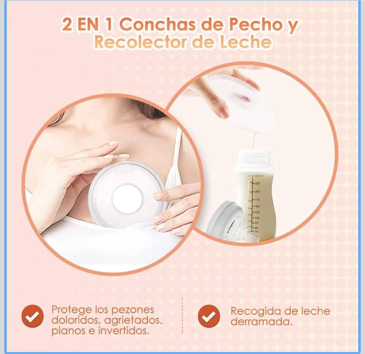 Amapolas Disco De Lactancia Maternal Reutilizables 02 pzs