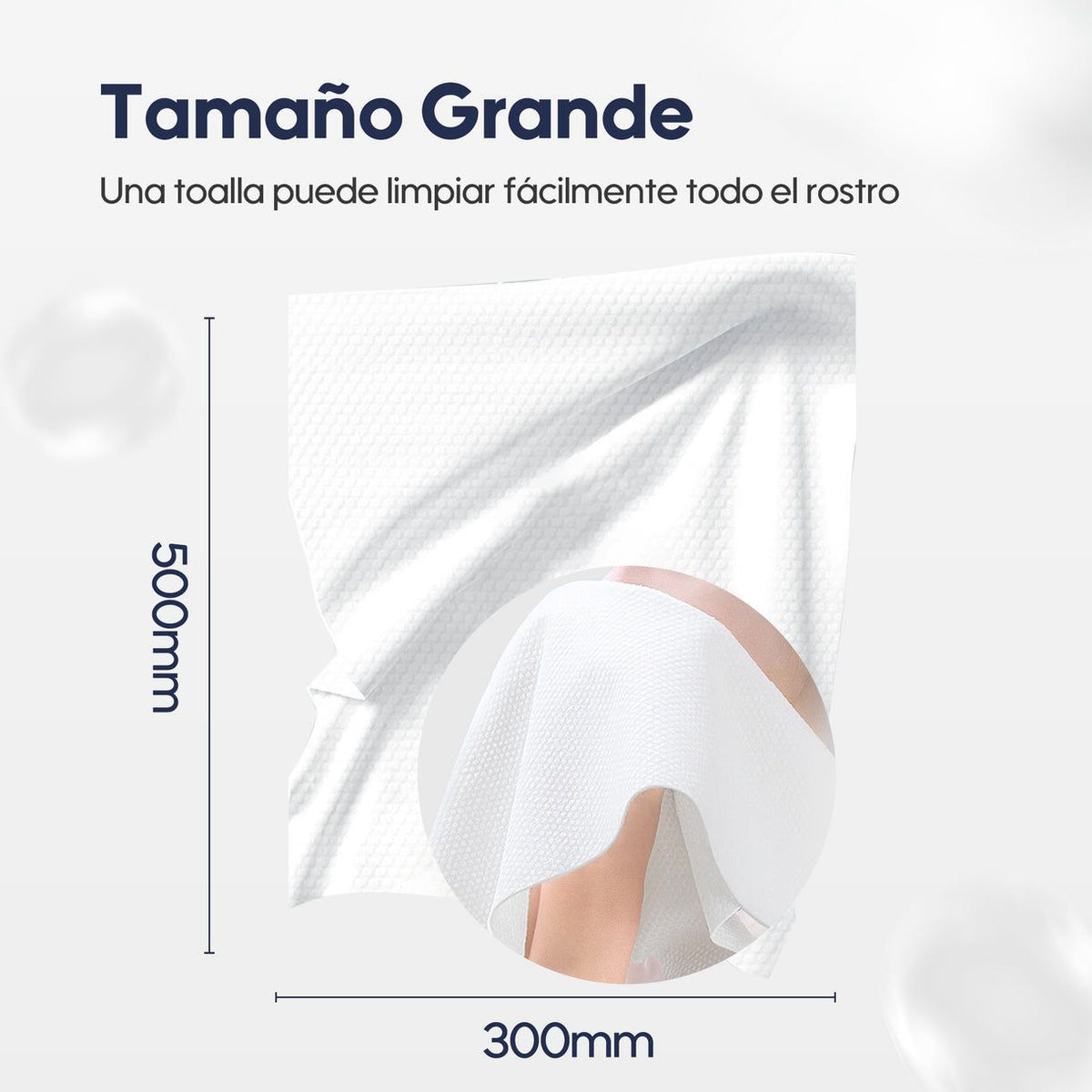 Toallas Comprimida Desechables Portatil Fibra Natural Aiwibi