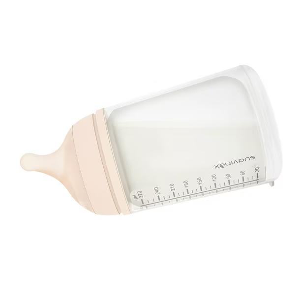 Mamadera Anti-cólico Zerø Zerø 270ml Flujo Medio Suavinex