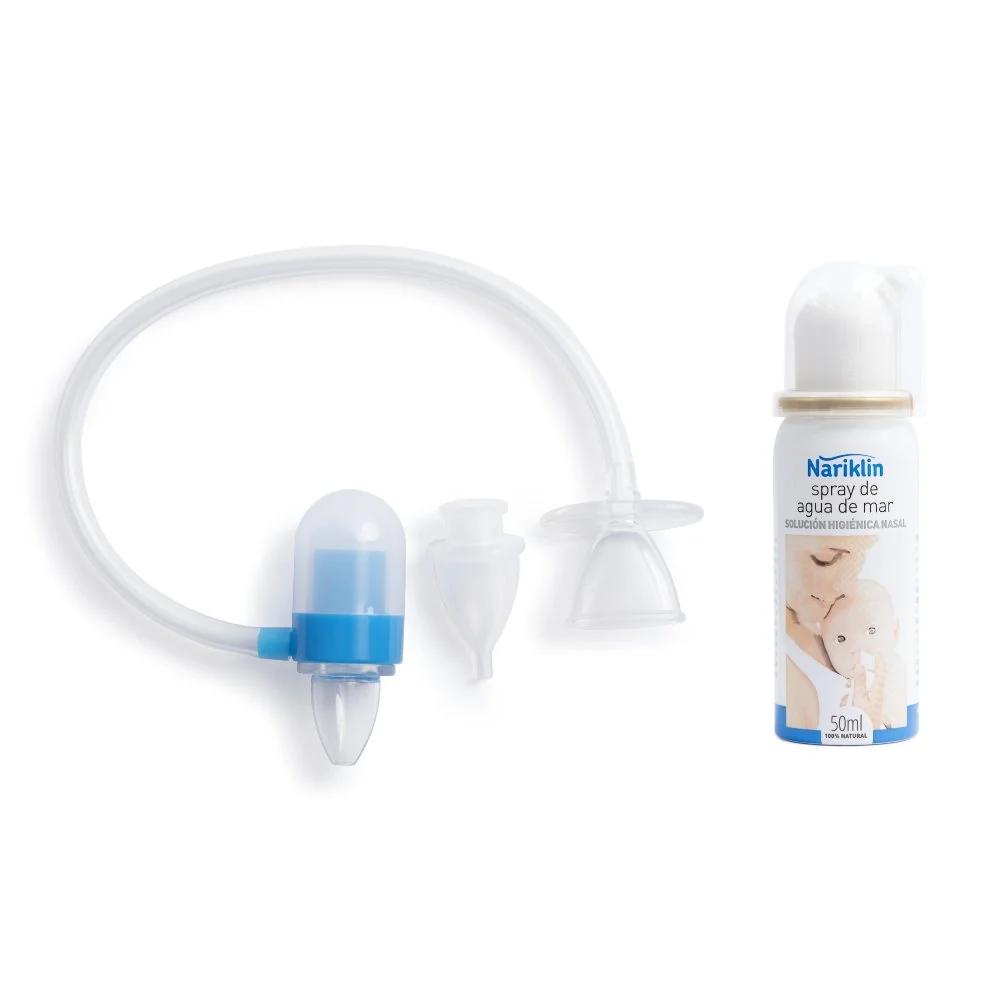 Pack Nariklin Aspirador Nasal Y Spray 100% Agua De Mar 50ml