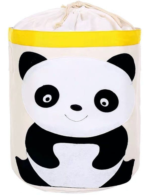 Organizador Redondo-cesta Juguetes Diseños Animalitos Niños