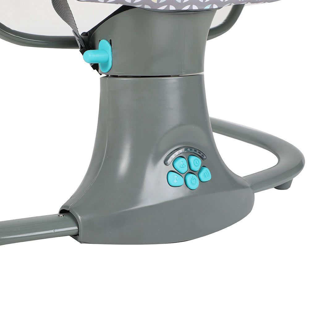 Silla Mecedora Para Bebé Infanti Nido 3 En 1 Deluxe Gris