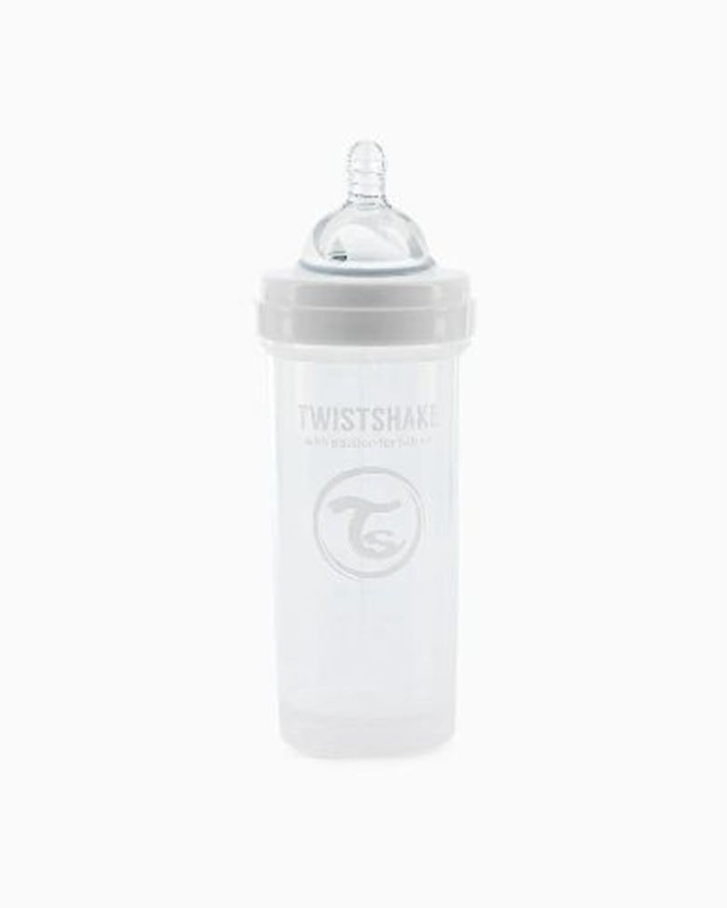 Mamadera Twistshake Anti-cólico 330ml blanco