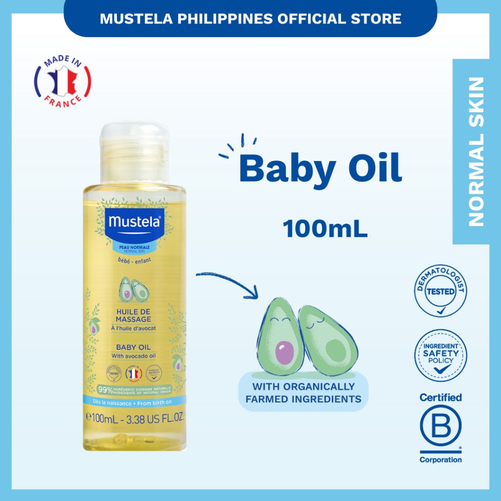 Aceite de masaje palta 100ml Mustela
