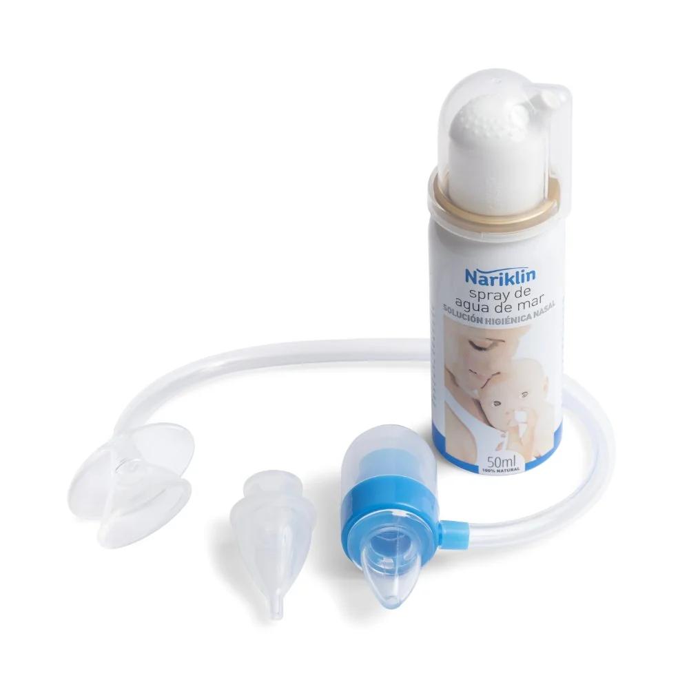 Pack Nariklin Aspirador Nasal Y Spray 100% Agua De Mar 50ml