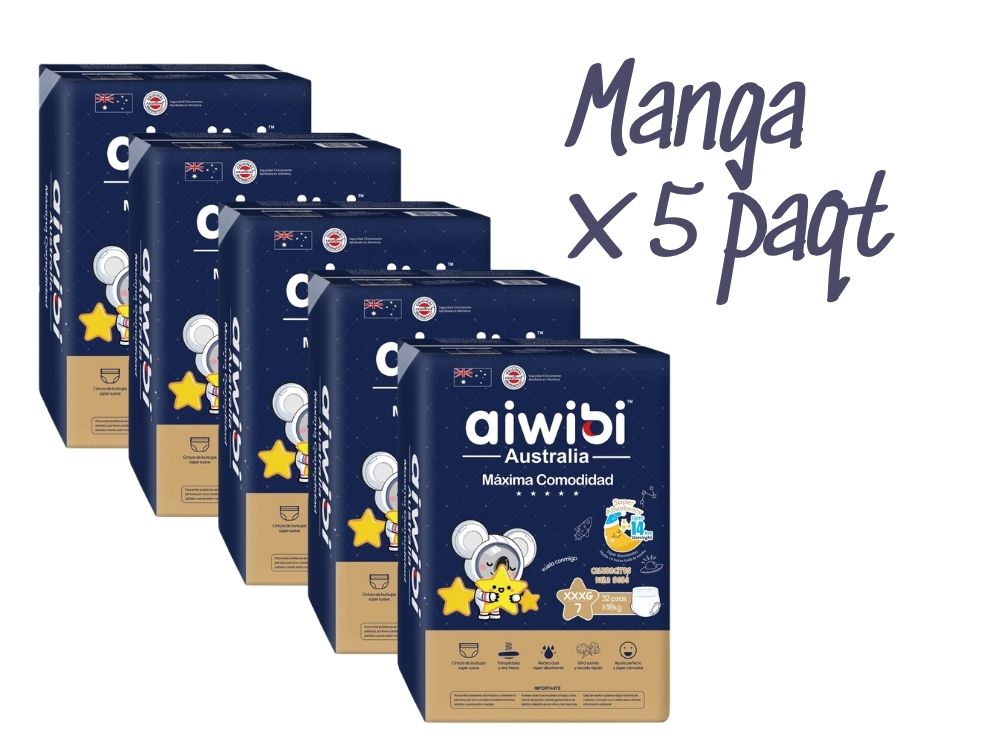 Pañales Aiwibi Pants Dulce Noche Calzoncillos Extra Extra Extra Grande (XXXG)