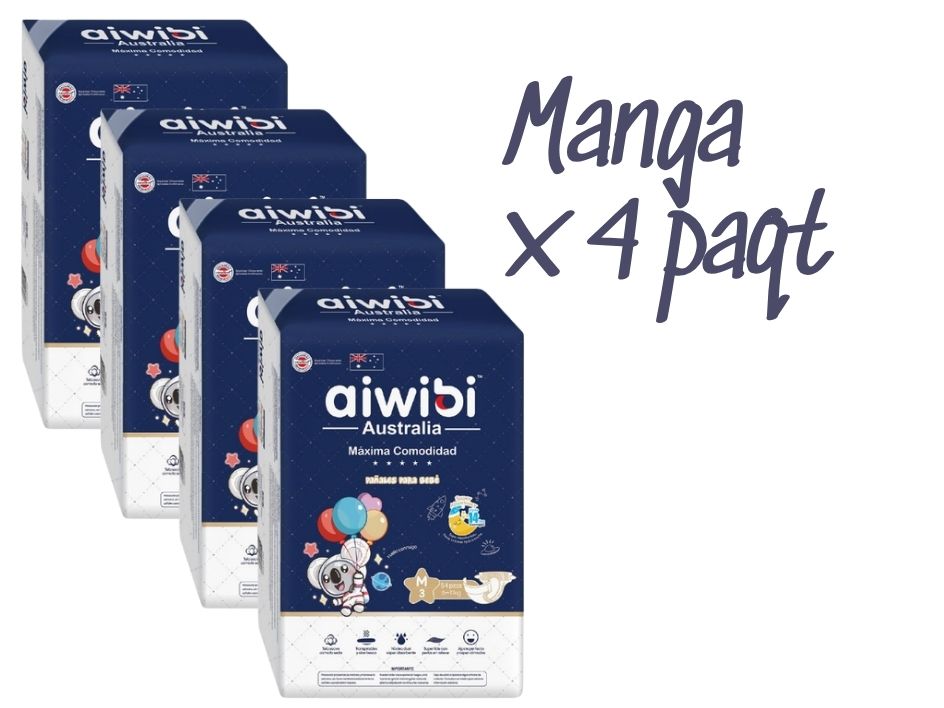 Pañales Aiwibi Dulce Noche M 54 Und Mediano (M)