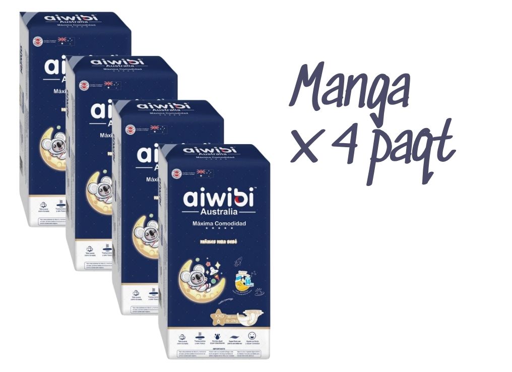 Pañales Aiwibi Dulce Noche Xxg 38 Und Extra Extra Grande (XXG)